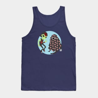 alien boy and ghost dude Tank Top